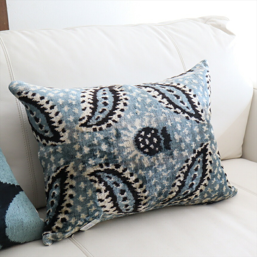 楽天市場】アトラス(イカット・絣) クッションカバー ウズベキスタン