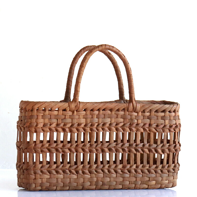 楽天市場】【10%OFFクーポン対象】山葡萄 カゴバッグ 【現品一点もの