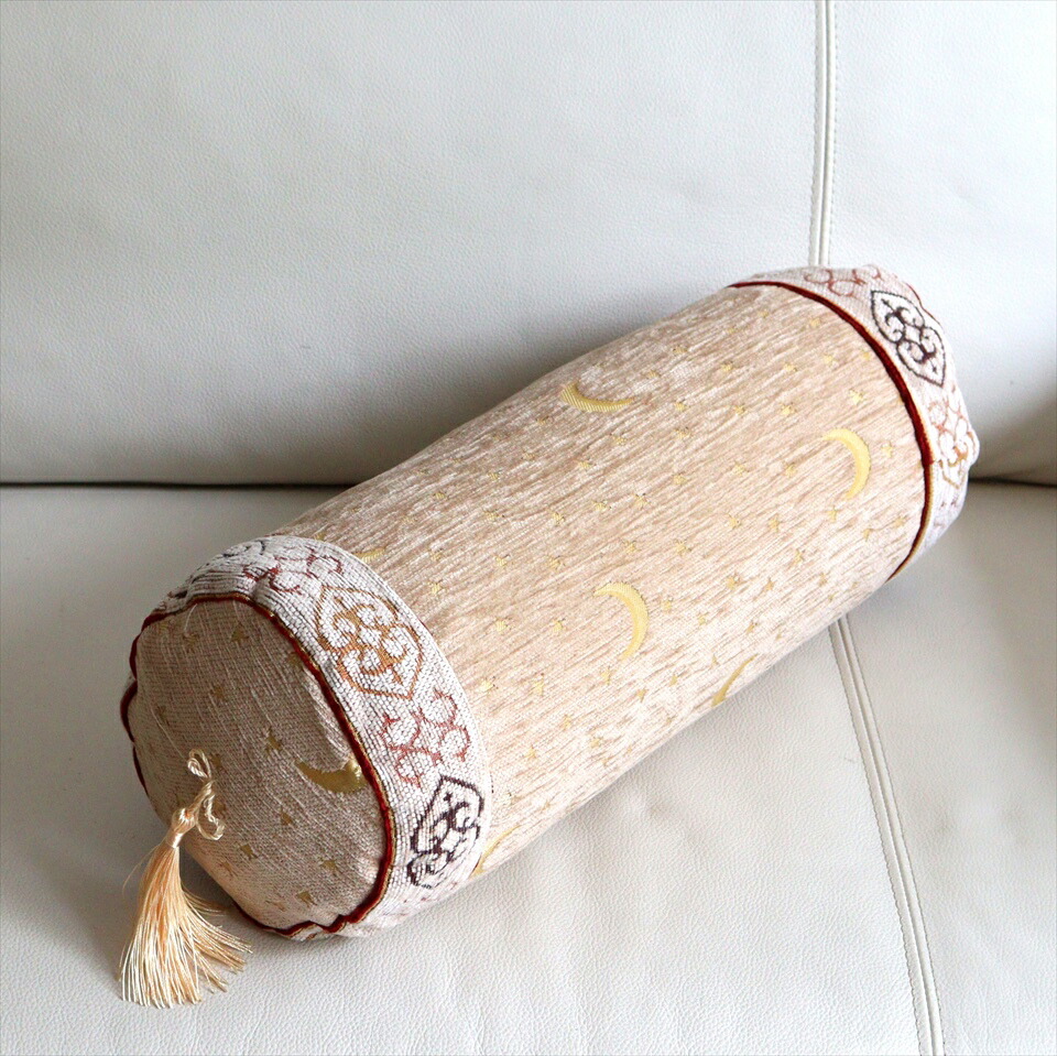 楽天市場】筒型 クッションカバー ボルスターカバー トルコデザイン