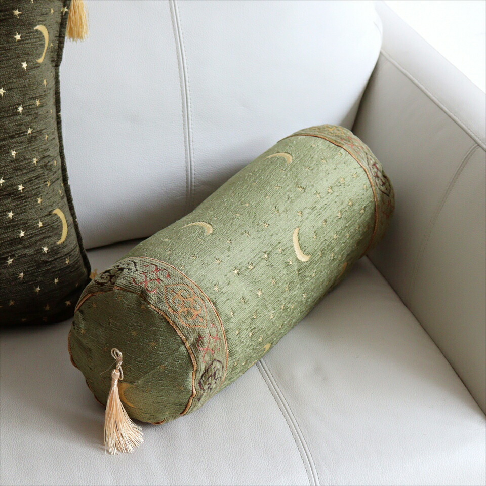 楽天市場】筒形 クッションカバー ボルスター カバー 【トルコ