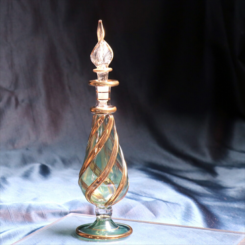 楽天市場】カンパネラ 香水瓶 ラウンド型 ストライプ(124 B01／B)H9cm