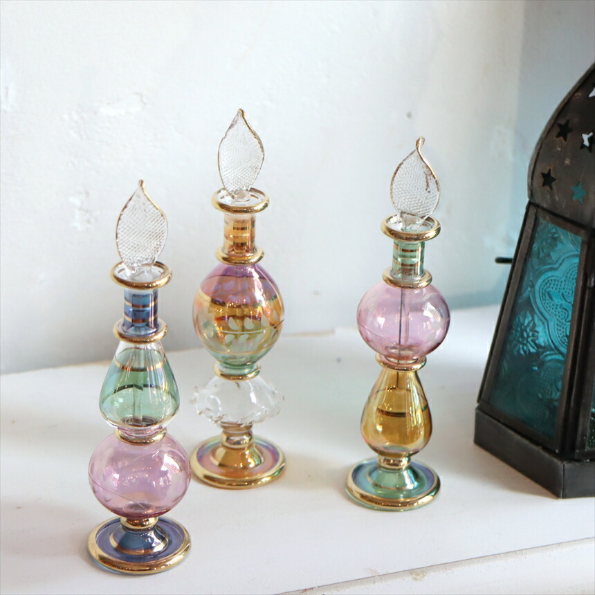 楽天市場】【10%OFFクーポン対象品】エジプト香水瓶・手吹き