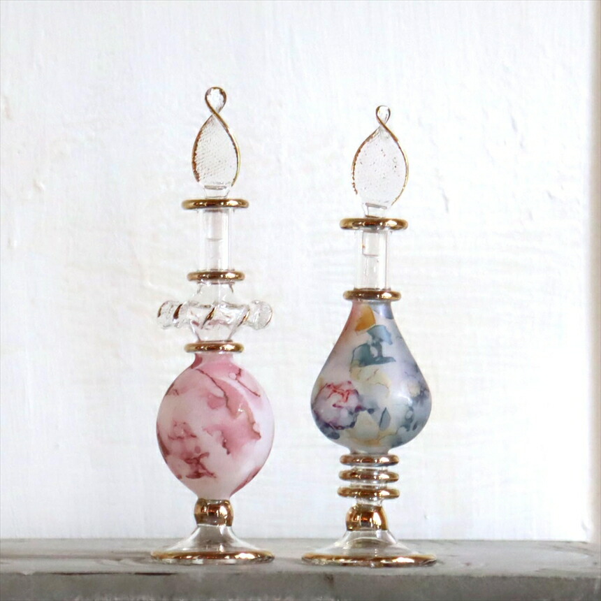 楽天市場】エジプト香水瓶 ラクダ 3頭セット イエロー パープル ブルー