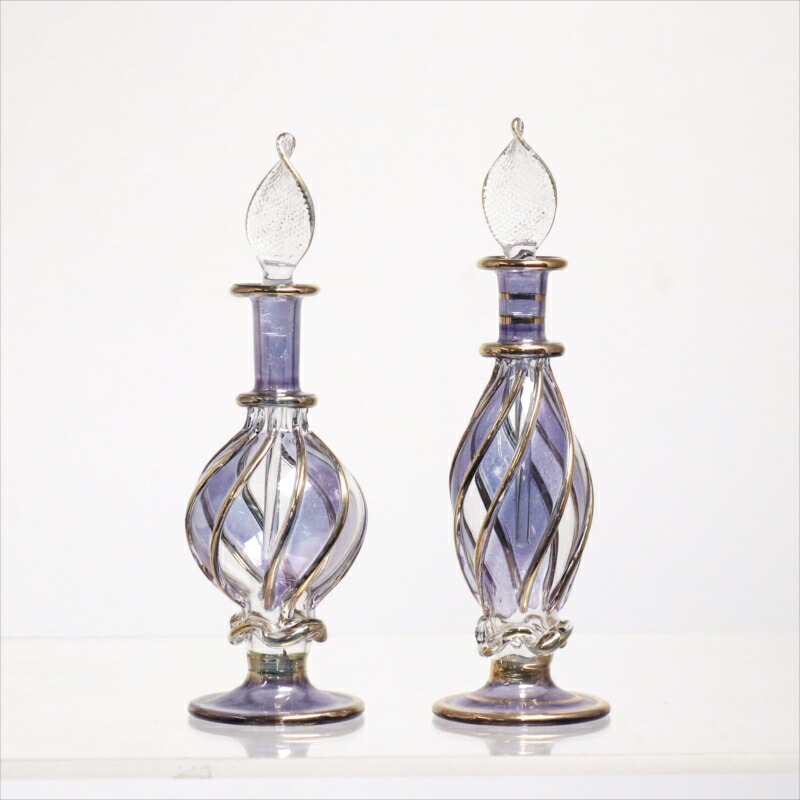 楽天市場】【10%OFFクーポン対象品】ガラス香水瓶 3本セット エジプト