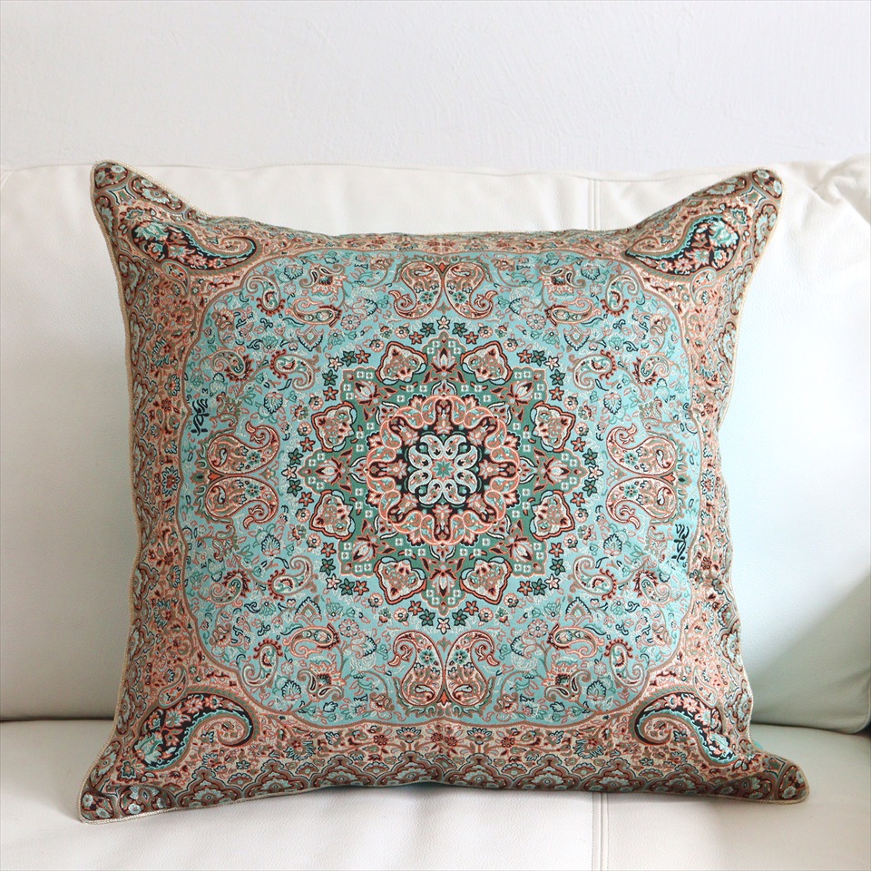 楽天市場】ギャッベクッションカバー40cmサイズ/イラン製手織り レッド