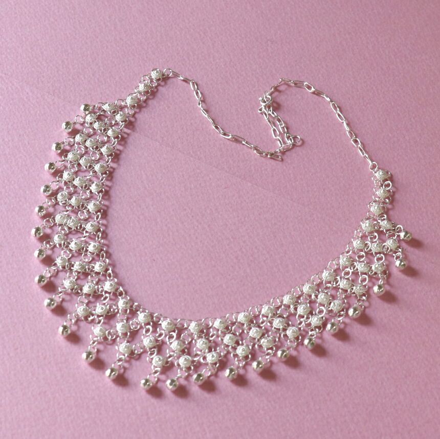 【10%OFFクーポン対象】シルバー ネックレス ベイパザル トルコ伝統工芸 Beypazar 純銀 ハンドメイド