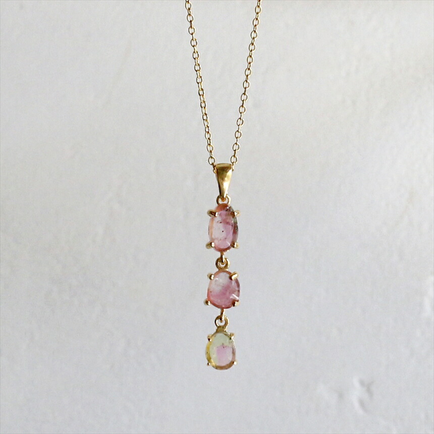 楽天市場】Ptバイカラートルマリンプラチナペンダントトップ