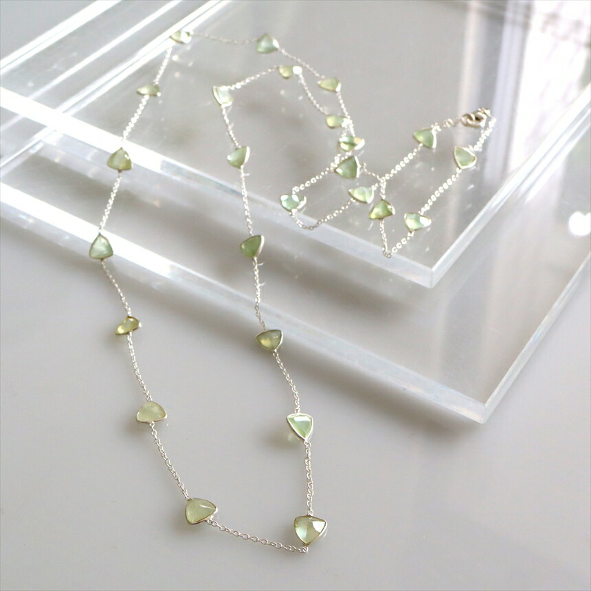 【10%OFFクーポン対象】プレナイトロングネックレス　小粒 Jaipur ジャイプールジュエリー silver925