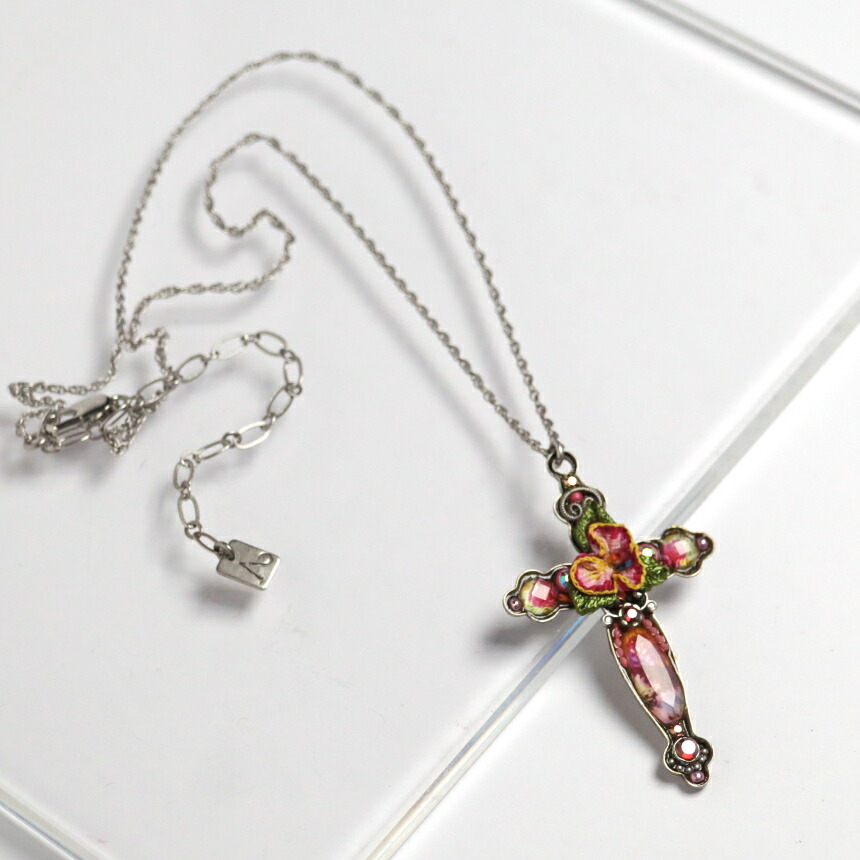 アヤラバー ネックレス クロスペンダントCrosses｜ガラタバザール（キリム＆ラグ） 14,839円