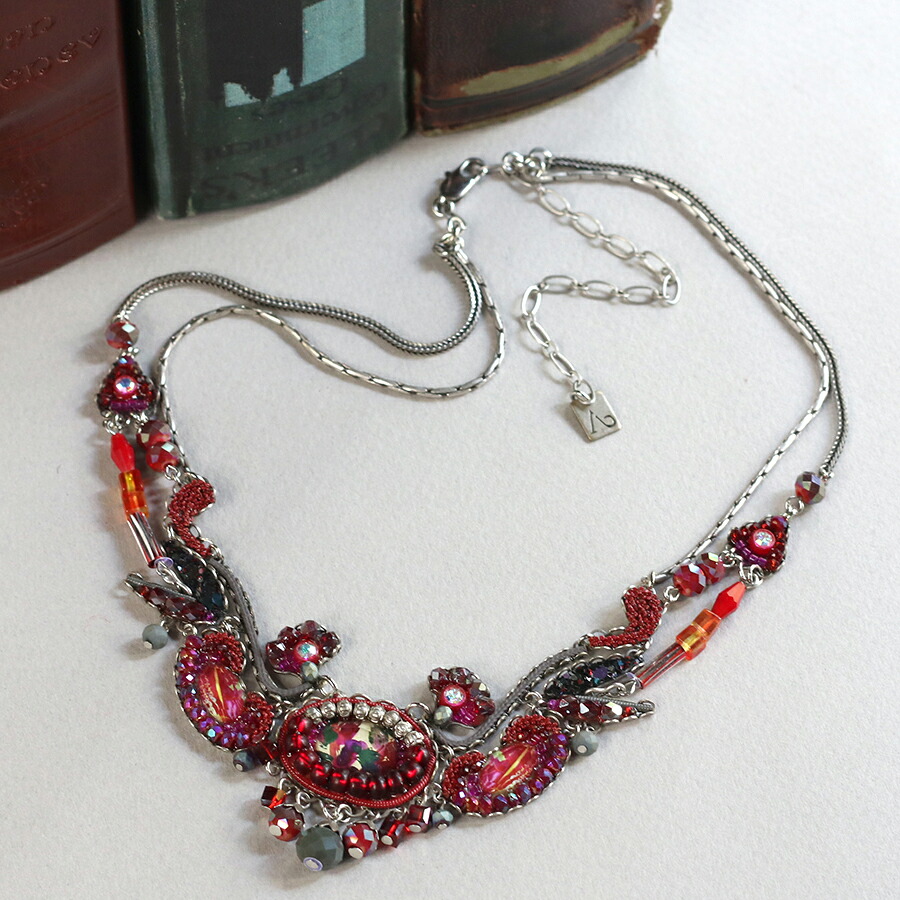 【10%OFFクーポン対象】Ayala Bar アヤラ・バー クラシックコレクション/ネックレスクリムゾンフレイム Crimson Flame