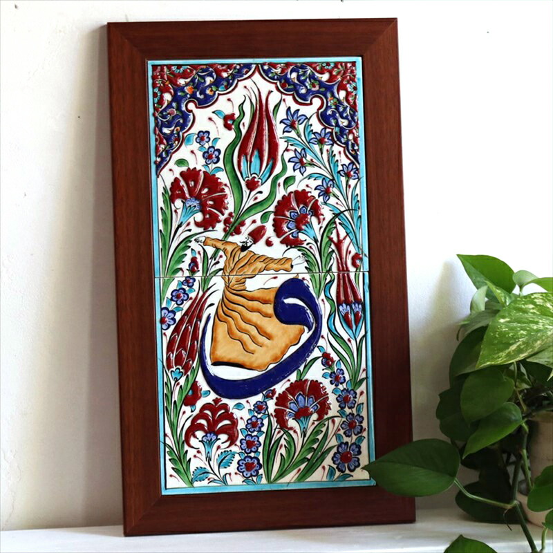 トルコ タイル Kutahya 陶器 キュタフヤ Hand Painting トルコ タイル Kutahya 陶器 キュタフヤ Hand Painting（楽天