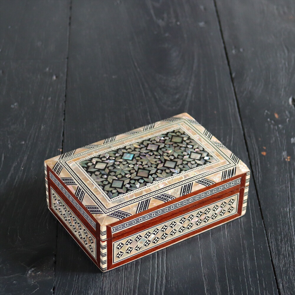 楽天市場】【10%OFFクーポン対象品】エジプト製螺鈿ジュエリーボックス