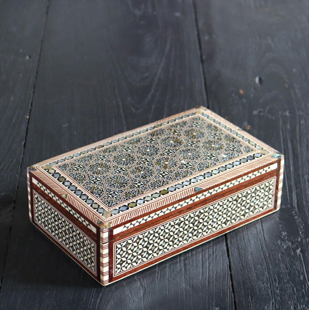 楽天市場】Mother of Pearl エジプト螺鈿のジュエリーボックス