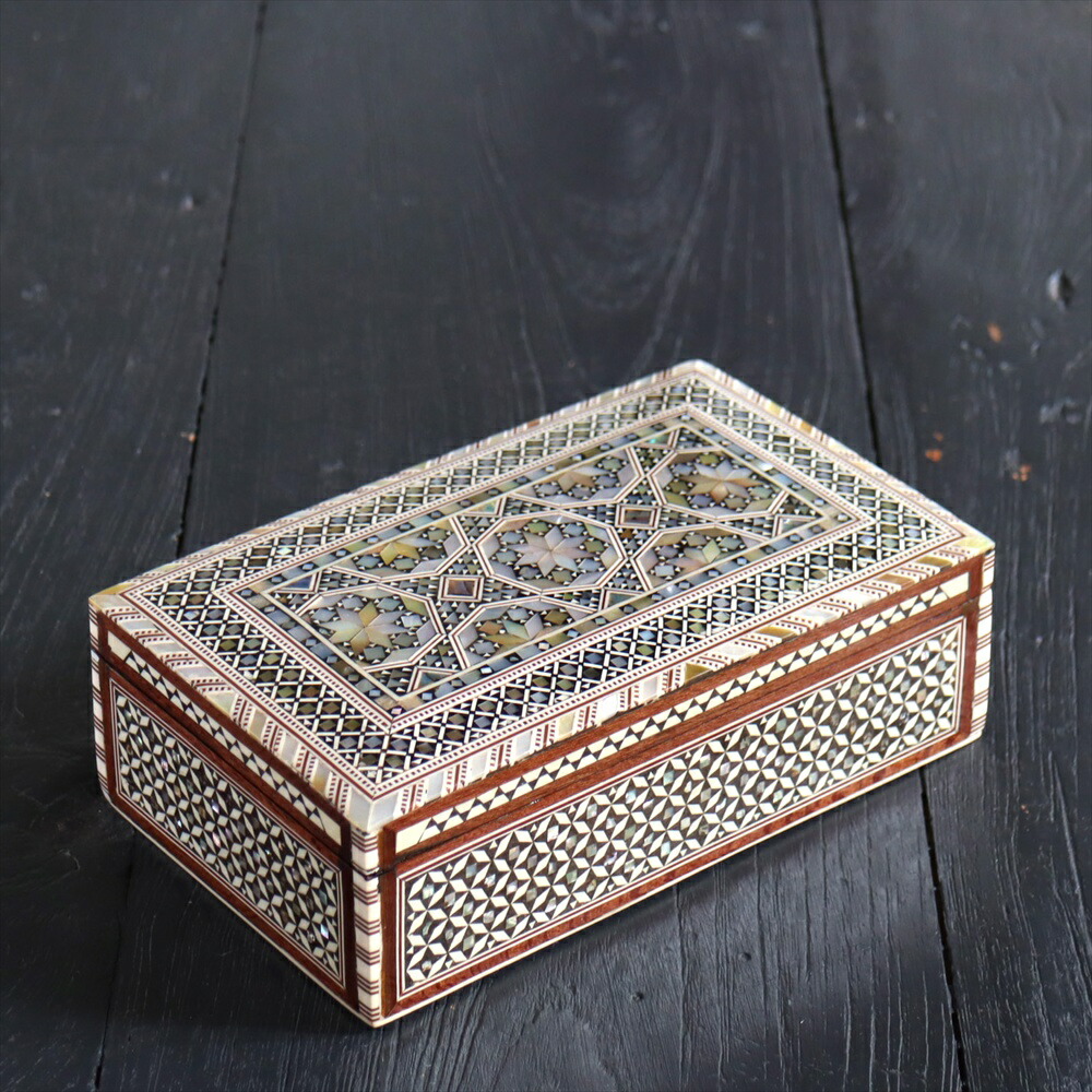楽天市場】【10%OFFクーポン対象品】エジプト製螺鈿ジュエリーボックス