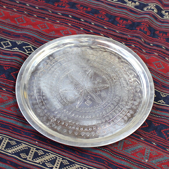 楽天市場】トルコ製・バクル（銅製品）のお盆・楕円形30.5×20cm