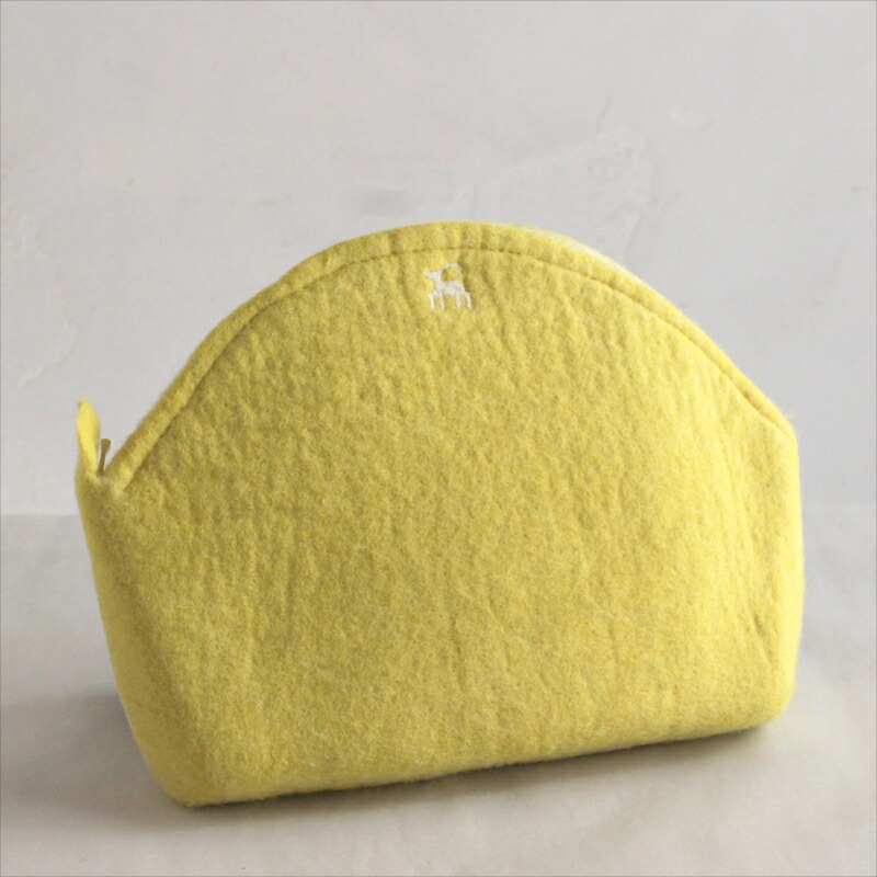 felt cosmetic bag