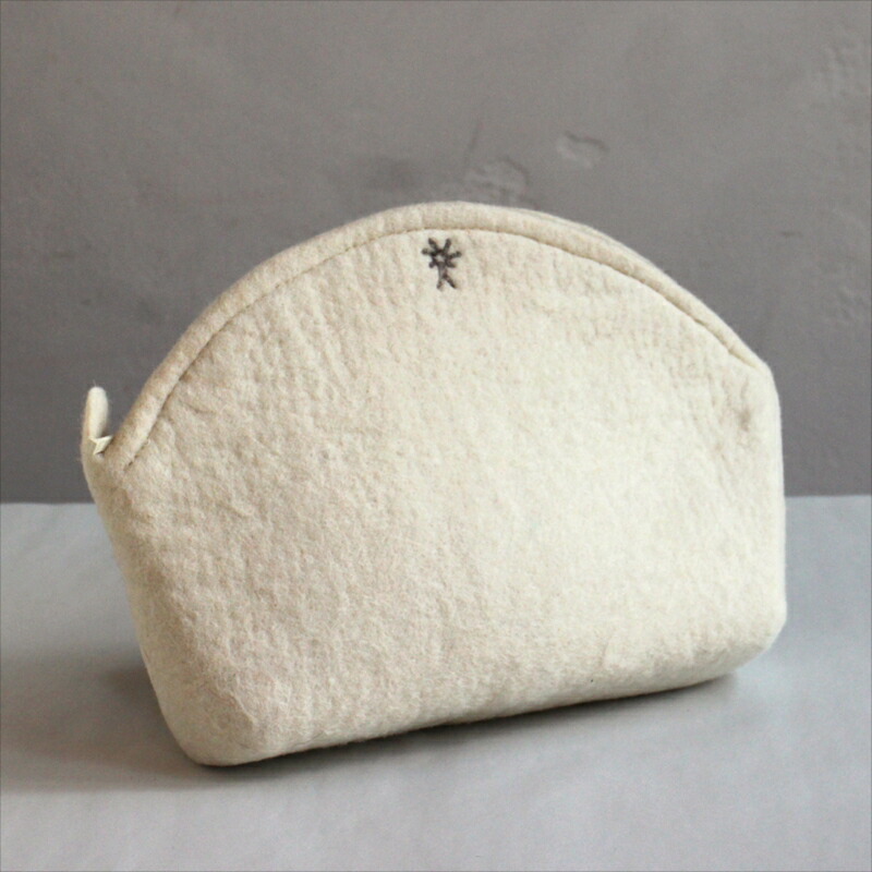 felt cosmetic bag