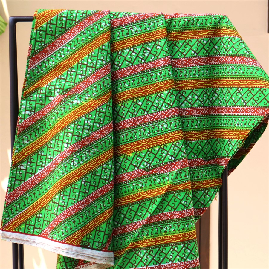 ガーナプリントL2ヤードアフリカンプリント伝統綿
