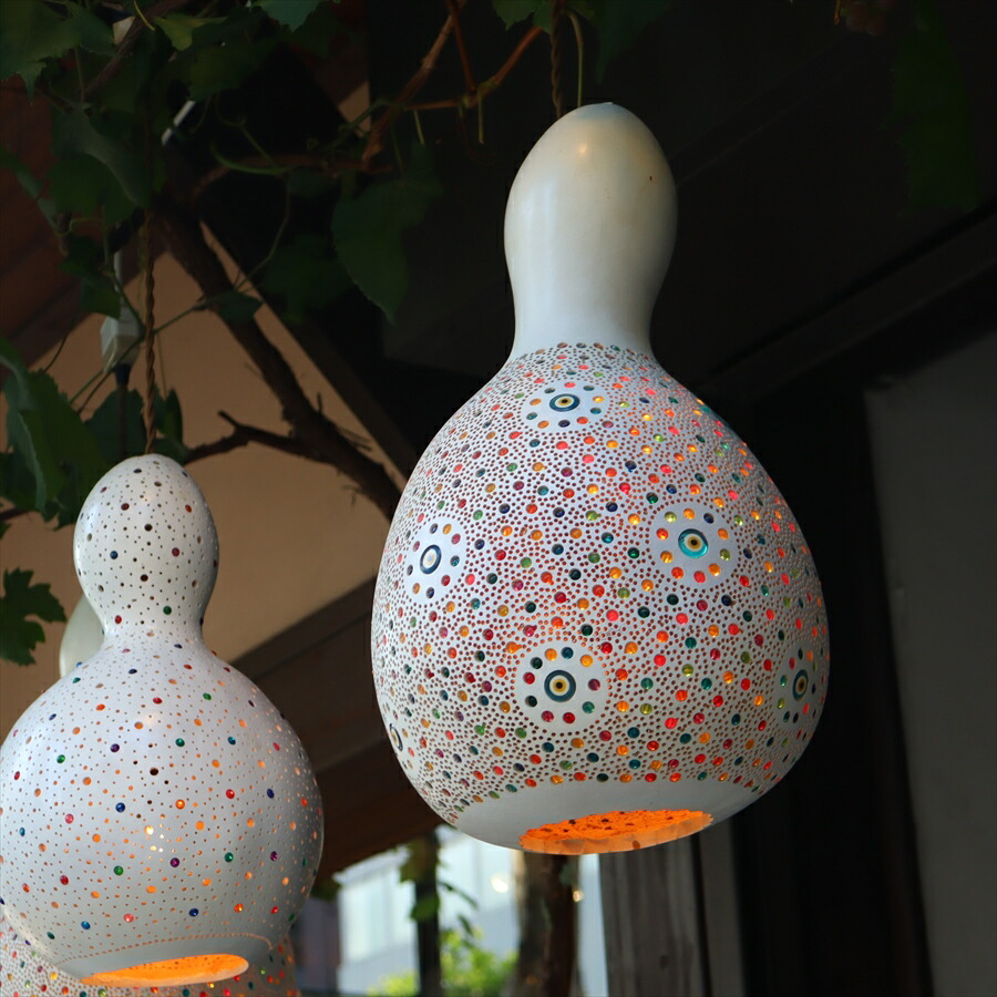 楽天市場】ひょうたんランプ/Turkish Gourd lamp, 天井照明