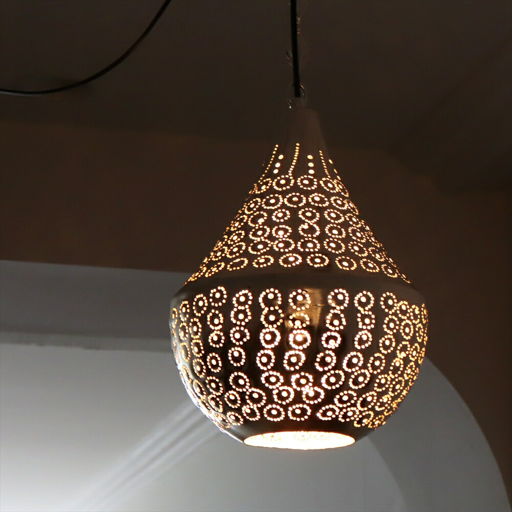 【新品・未使用】モロッコ直輸入_ランプシェード 新品・未使用】モロッコ直輸入_ランプシェード