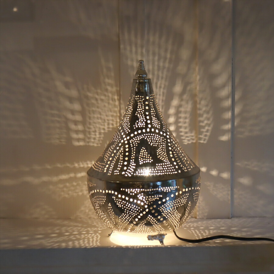 【10%OFFクーポン対象】モロッコランプ テーブルランプ Moroccan Lamps タジン　ロータス　エジプト製