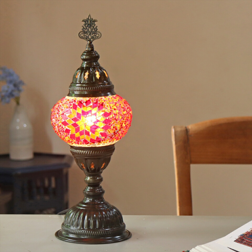 楽天市場】オリエンタルムードのトルコランプ モザイクランプ テーブル
