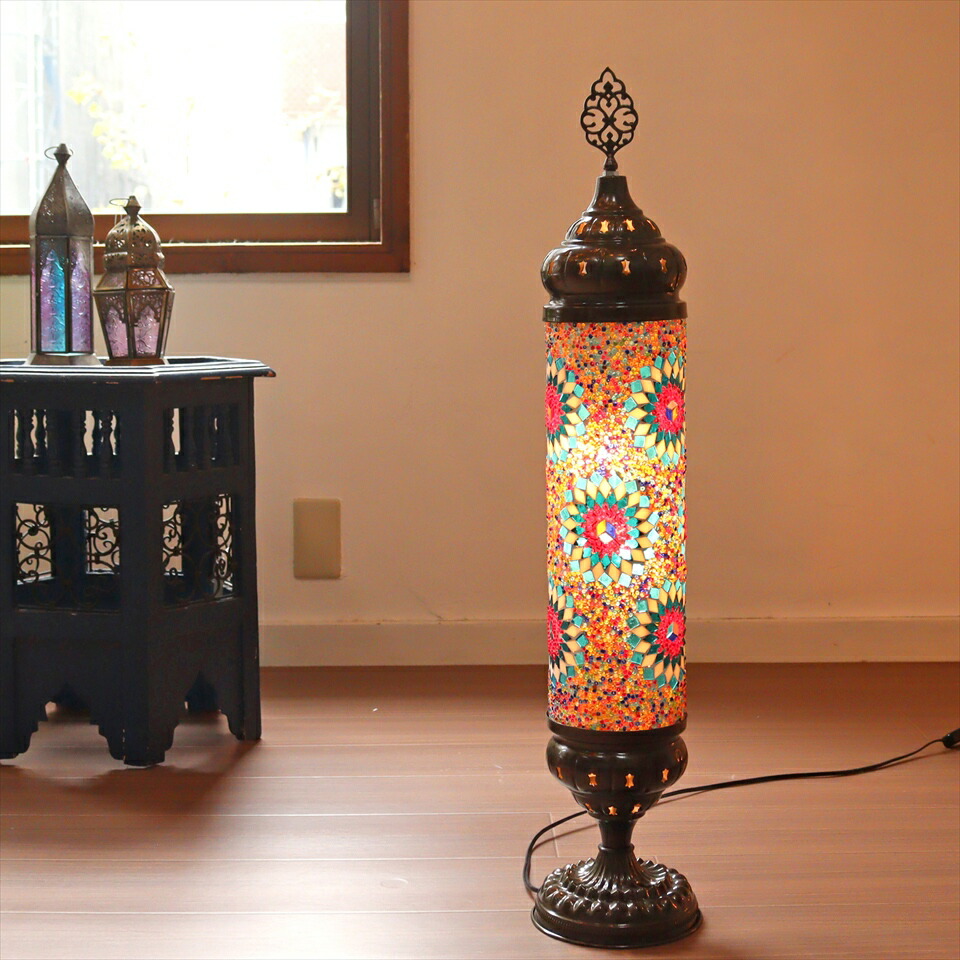 フロアランプ シリンダー トルコランプ 照明 フロアスタンド ムーンストン フロアランプ シリンダー トルコランプ 照明 フロアスタンド ムーン