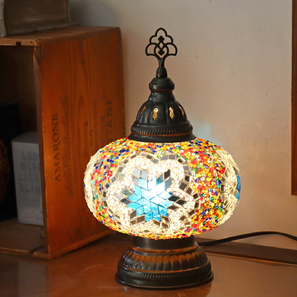 楽天市場】オリエンタルムードのトルコランプ モザイクランプ テーブル