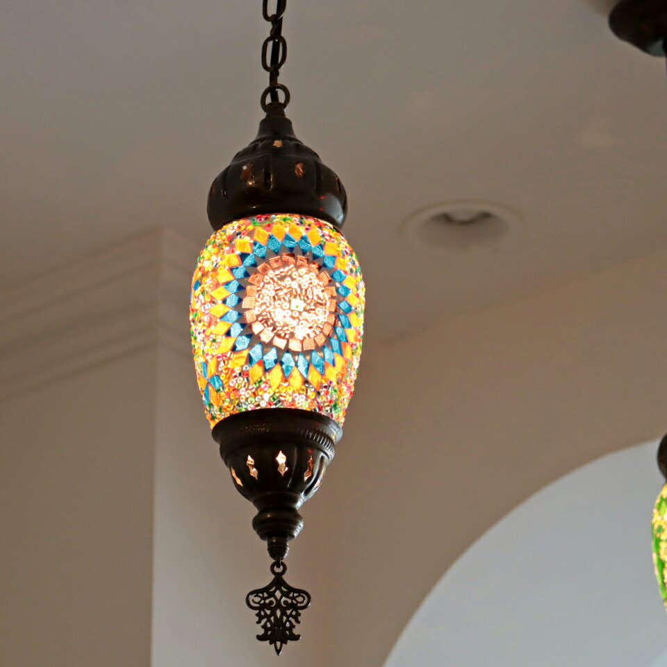 楽天市場】【10%OFFクーポン対象】モザイクランプ トルコランプ 直径