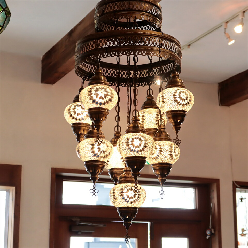 楽天市場】【10%OFFクーポン対象】トルコランプ モザイクランプ