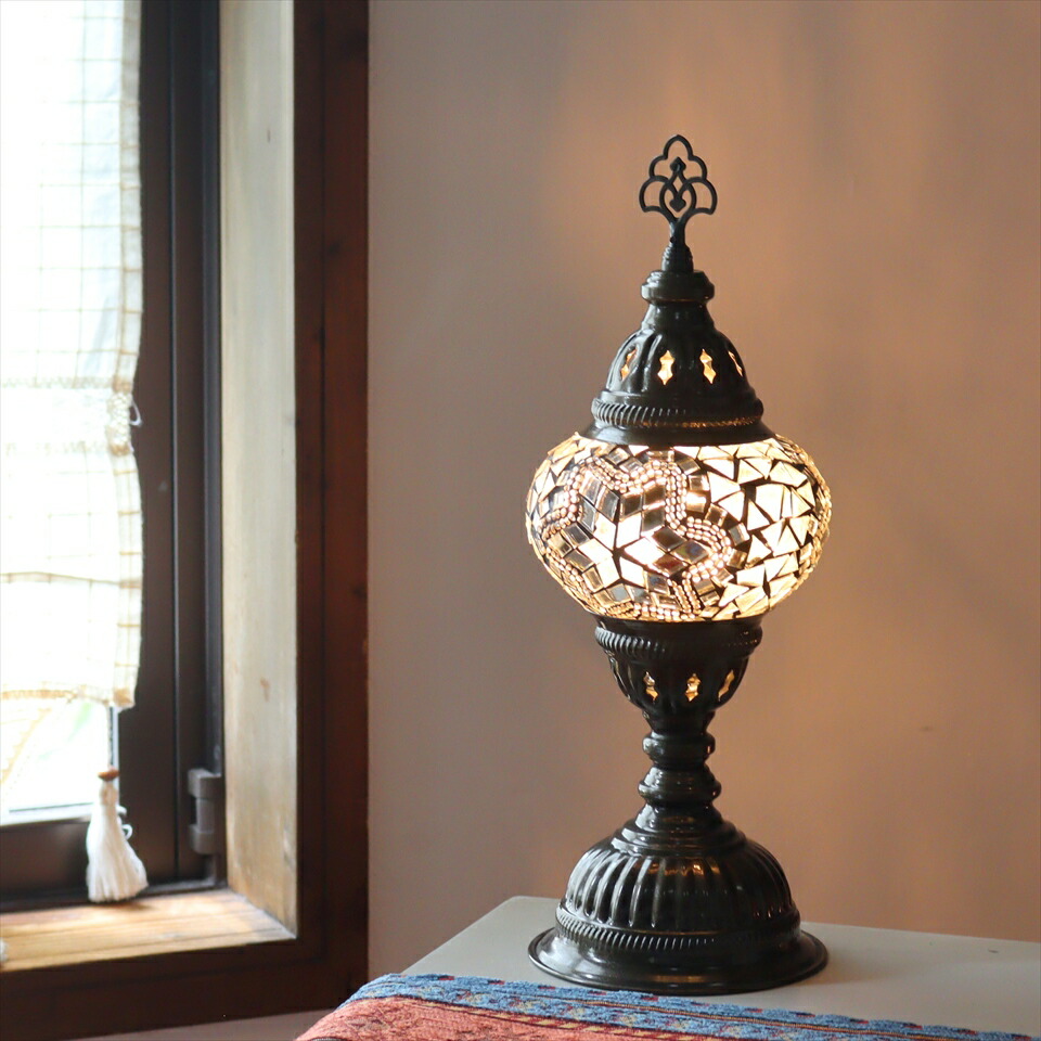 楽天市場】【10%OFFクーポン対象】トルコランプ モザイクテーブル