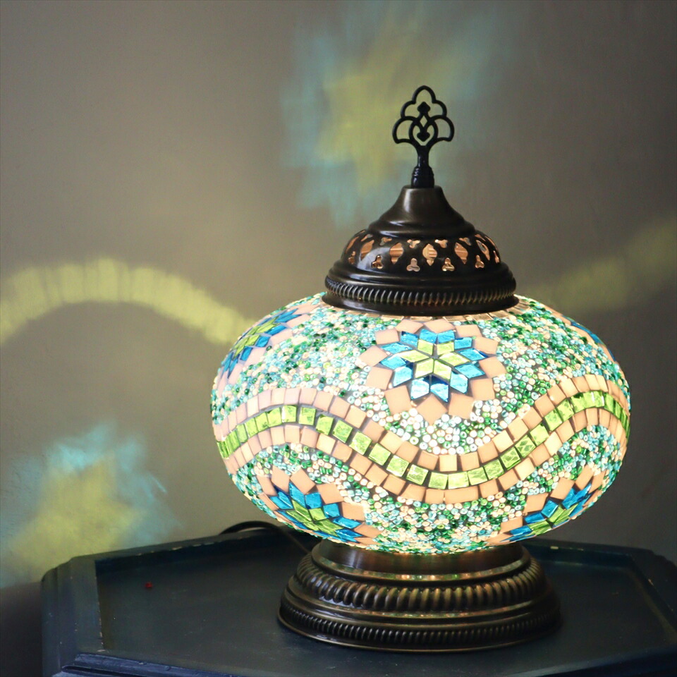 【30%OFF 期間限定セール 7/25まで】トルコランプ 大（ブルー）68 トルコランプ