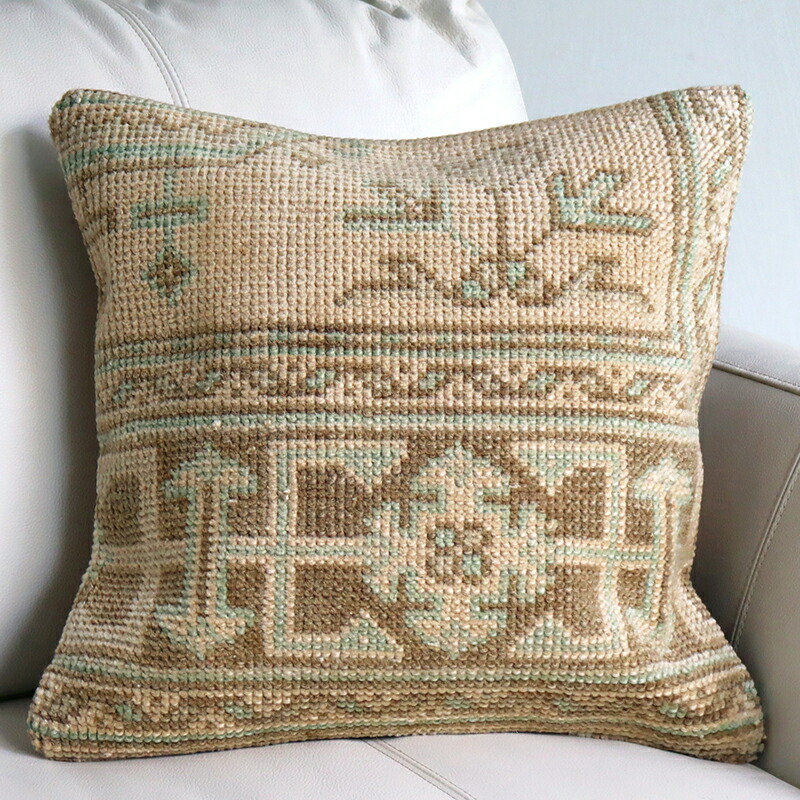 楽天市場】【15%OFFクーポン対象】オールドキリム クッションカバー