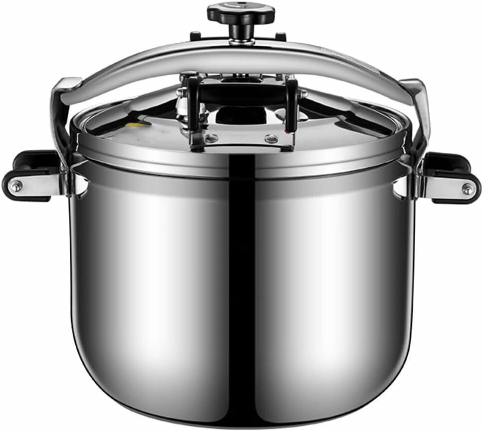 商業用 大容量 18L/30L/50L IH対応 ホテルの万能 ステンレス製 調理家庭用鍋直火ユニバーサルスープ鍋 防爆増粘圧力鍋 スープ高圧で省エ時短 簡単洗浄 ホテルの厨房レストランに最適|キミアイ商事