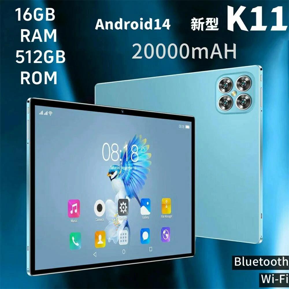 タブレット Android14 Wi-Fiモデル 20000mAh Bluetooth GPS IPS液晶 SDカード 10インチ バッテリー Bluetooth 通話対応 子供向け ネット授業 新品 安い 初心者 大画面 動画 アンドロイド 在宅勤務|キミアイ商事