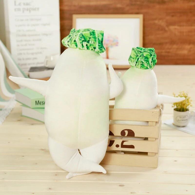 ぬいぐるみ プレゼント 特大 インテリア 癒やし 大根抱き枕 115cm おもしろグッズ 大きい リアル もちもち クリスマス お誕生日