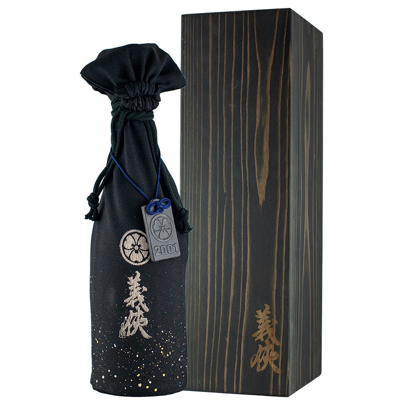 楽天市場】義侠 純米大吟醸40％中汲み 冷蔵20年熟成酒 2002年 720ml