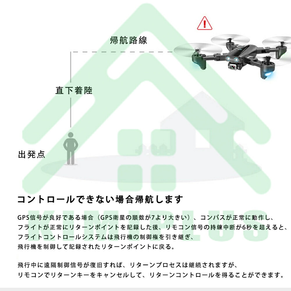 祝開店！大放出セール開催中】 ドローン 4Kカメラ付き GPS搭載 初心者 中級者 免許不要 オプティカルフロー 折り畳み式 200g未満 屋外  高度維持 バッテリー3個 飛行時間20分 収納ケース付き 2.4GHz 4軸航空機 空撮 日本語の取扱説明書 国内認証済み プレゼント 贈り物 ...