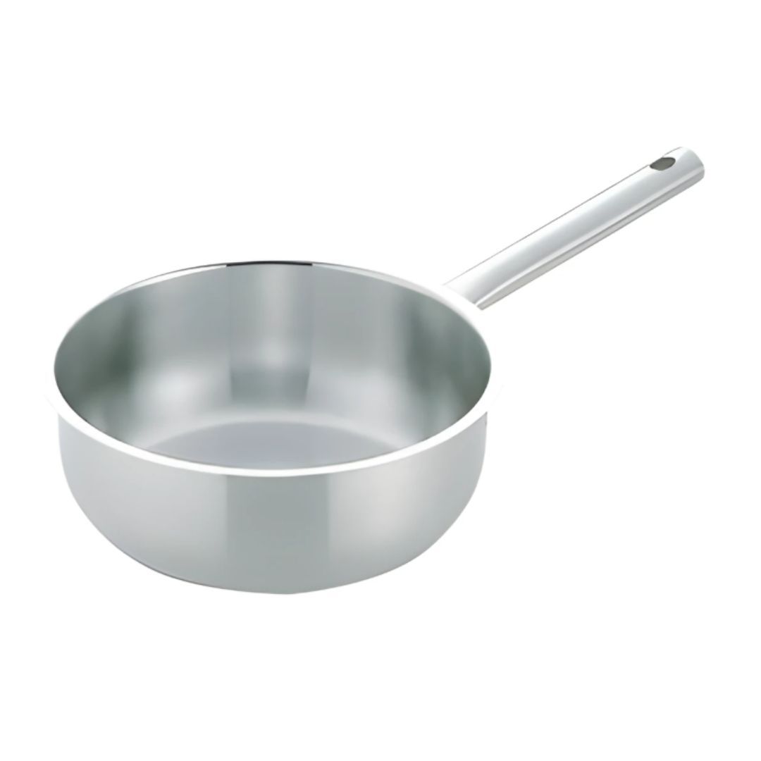 遠藤商事 業務用 murano ムラノ インダクション テーパーパン 蓋無 IH対応 18-8ステンレス AST-l1