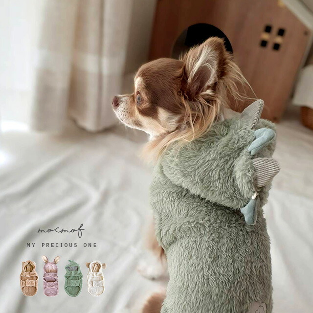 ❣️犬服 もこもこパーカー ペット用品 服 ふわふわ Mサイズ dn00077_pc.jpg