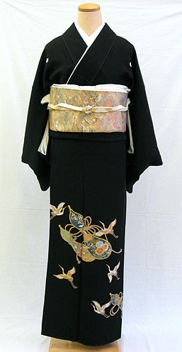 楽天市場】【レンタル 送料無料】 正絹黒留袖フルセット 「鳳凰に正倉
