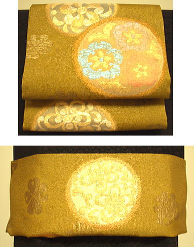 桑染色　三重紗　袋帯｜きもの処えりよし