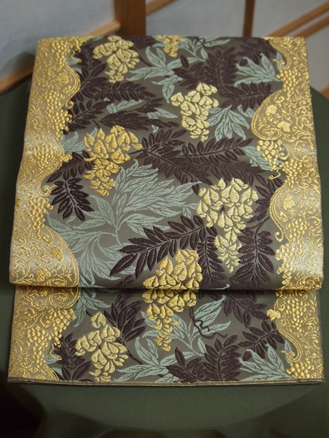 楽天市場】山口美術織物謹製 唐織礼装用袋帯 六通柄 献上春菊文【袋帯