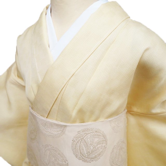 楽天市場】【 未使用 】 小紋 着物 正絹 袷 カジュアル 花模様 薄紫色 
