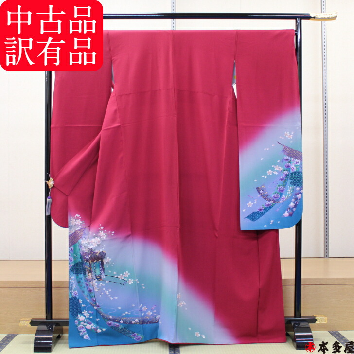 【 百貨店SALE65％OFF 】 訳有品 中古品 振袖 売りわたす 仕立てもの売り上げ高 仕立てもの売り上げ高 出来上がり 出来上り 芸術品 芸術品 見せびらかす品 衣桁 掛ける 飾る 飾りつけ 成年者式 華燭の典 卒式 はいり込む式 言い慣わし 日本 科学技術 珠玉 再入荷 なし 振袖用 袋帯 長襦袢 帯締め 帯揚げ 要話しあい 要問合せ