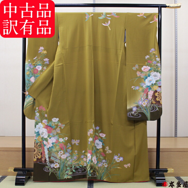 【 百貨店SALE65％OFF 】 訳有品 中古品 振袖 売りわたす 仕立てもの売り上げ高 仕立てもの売り上げ高 出来上がり 出来上り 芸術品 芸術品 見せびらかす品 衣桁 掛ける 飾る 飾りつけ 成年者式 華燭の典 卒式 はいり込む式 言い慣わし 日本 科学技術 珠玉 再入荷 なし 振袖用 袋帯 長襦袢 帯締め 帯揚げ 要話しあい 要問合せ