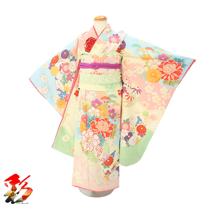 七五三　７歳　着物 七五三 着物 7歳 ブランド 四つ身着物 単品 Shikibu Roman 式部
