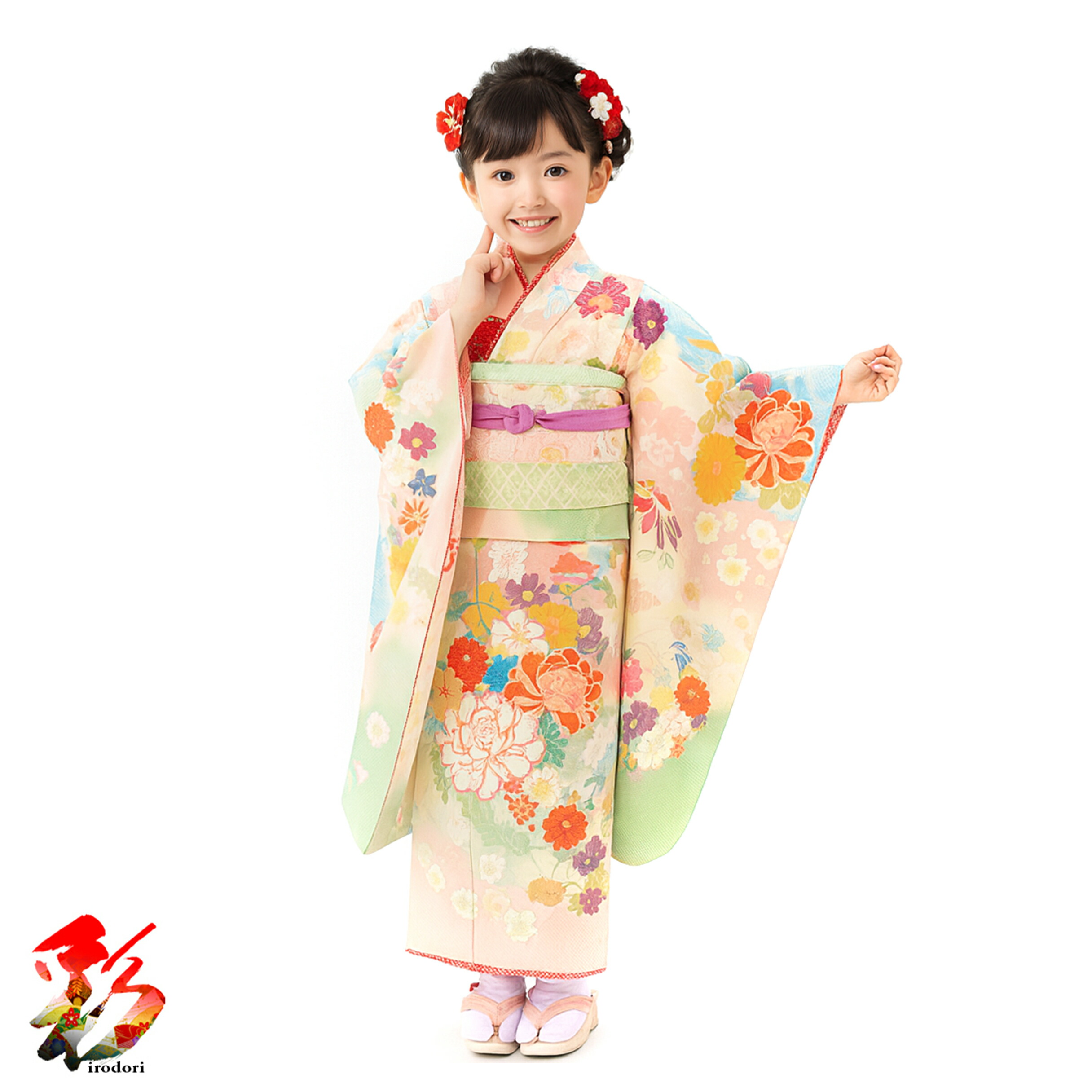 楽天市場】【レンタル】七五三 着物 7歳 フルセット レンタル 【7girl