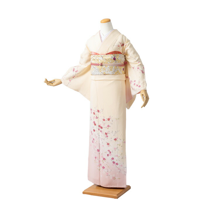 【レンタル】【訪問着】【Tallサイズ】【卒業式】SEIKO亜麻 izumo_i_h1497＜br /＞【フルセット レンタル】(身長155cm～165cm位) M L＜br /＞七五三 入学式 入園 卒業式 卒園式 お正月 結婚式 訪問着レンタル＜br /＞【往復送料無料】新品足袋プレゼント