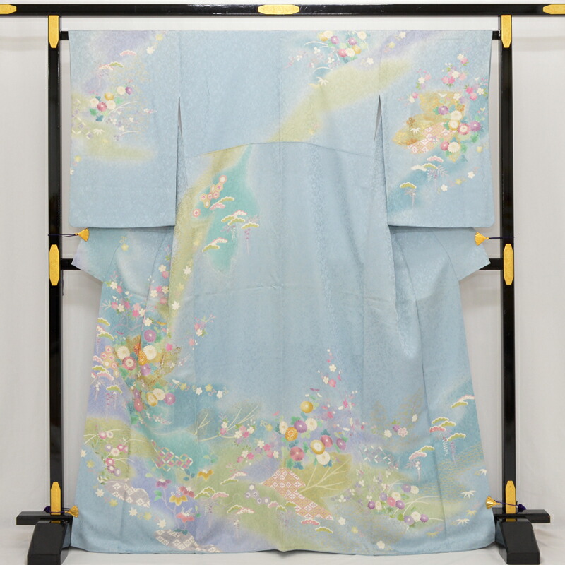 楽天市場】逸品 訪問着 辻が花の巨匠 樋熊哲也作 落款有り 小林麻央 